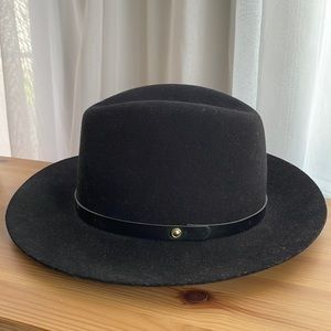 Rag & Bone black wool hat